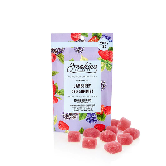 Smokiez 250 mg CBD gummiez - 10 pack