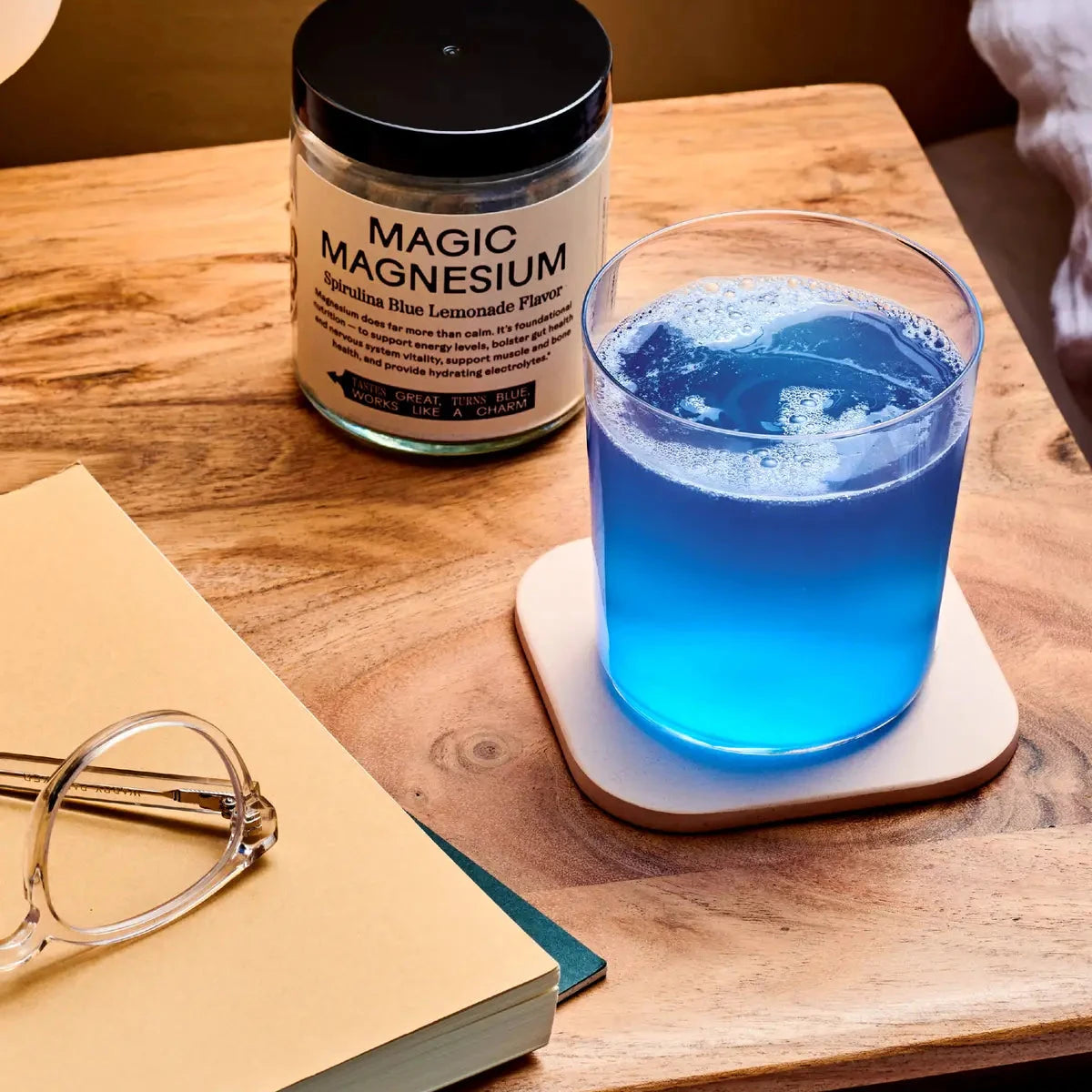 Magic Magnesium Spirulina Blue Lemonade Powder