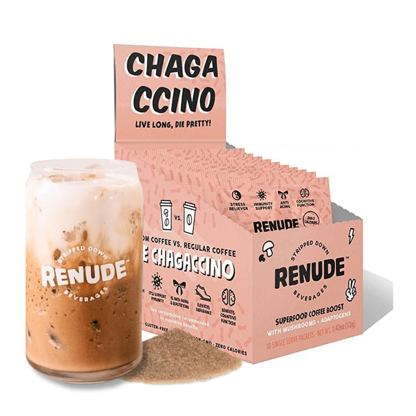 Renude chaga single serving packet